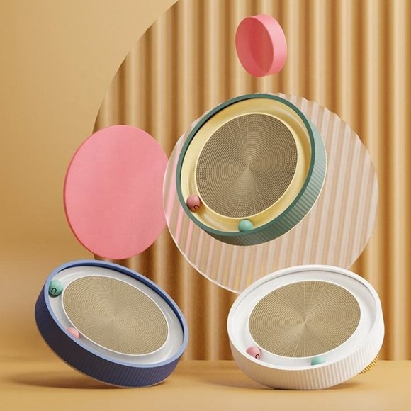 Cat Wheel funy Scratching board With 3 Balls - Picture 15 of 16